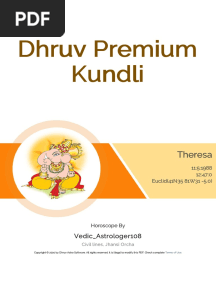 Premium Kundli PDF