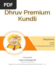 Premium Kundli PDF