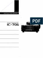 Icom IC-706 Operators Manual