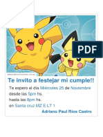 Tarjeta Pokemon Ash Pikachu Go 5