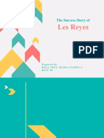 Les Reyes: The Success Story of