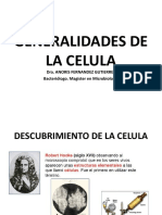 Generalidades de La Celula