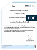 Curso campusSDH - Certificado - Aprobacion PDF