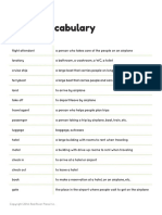 Travel Vocabulary PDF
