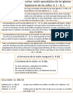 Septenario de Las Cartas, Ap, 1, 9 - 3, 22 y Septenario de Sellos, 4, 1 - 8, 1