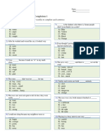 Sentence Practice PDF