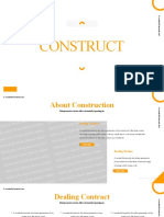 Construct - Google Slides Template