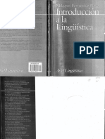 FERNANDEZ PEREZ Milagros Introduccion A La Linguistica PDF