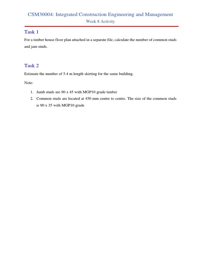 CSM30004 Week 8 Tuturial PDF | PDF | Technology & Engineering