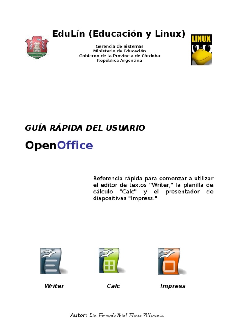 MANUAL OPENOFFICE COMPLETO Point And Click (Apuntar y