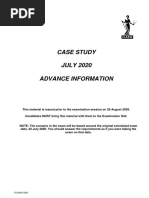 July 2020 Case Study Advanced Information