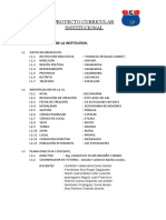 Proyecto educativo institucional para el desarrollo de valores