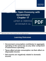 GDP in An Open Economy With Government: Lipsey & Chrystal Economics 13E