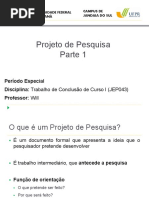 Introdução Ao Projeto de Pesquisa