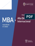 MBA COMPLUTENSE - Calidad