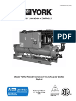 Model YCRL Remote Condenser Scroll Liquid Chiller Style A: FORM 150.27-EG1 (1210)