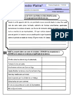 PRACTICA 6TO - LA PREPOSICION Y LA CONJUNCION - COMUNICACION - Docx - 1595008894980