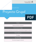 Propuesta de Aplicación de Instrumentos o Herramientas de La Gestión Ambiental