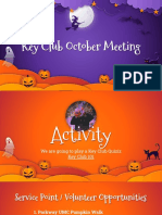 October Meeting