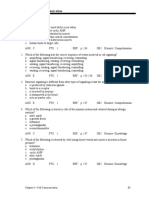 Chapter 6-Cell Communication: Multiple Choice