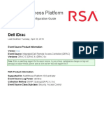 Rsa Netwitness Platform: Dell Idrac