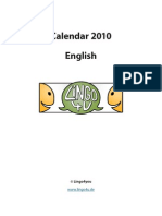 Lingo4u Calendar 2010