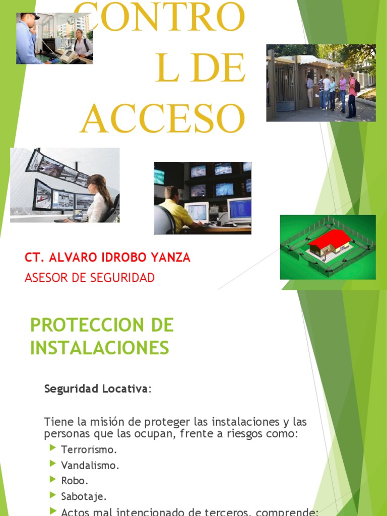 Control de Acceso y Seguridad Física | PDF | Vigilancia | Science