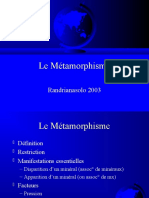 9 Metamorphisme