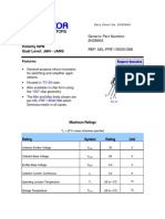 Type 2N3866A: Geometry Polarity NPN Qual Level: JAN - JANS REF: MIL-PRF-19500/398