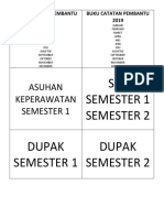 Buku Catatan Pembantu