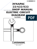 Dynapac CC222/422/522 Workshop Manual Electric Circuit Diagram
