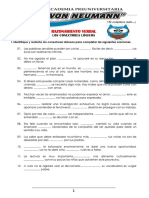 Habilidad verbal: Razonamiento verbal - Los conectores lógicos