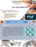 COSTOS DE CAPITAL. (1)