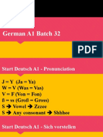 German Batch 32 class 1 -9.7.20