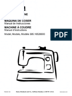 Deluxe-Edition Instruction Manual, on CD, for Singer 5040 5050 Sewing  Machines