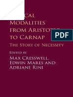 Max Cresswell, Edwin Mares, Adriane Rini (eds.) - Logical Modalities from Aristotle to Carnap_ The Story of Necessity-Cambridge University Press (2016).pdf