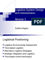 Module 3 Logistics System Design and Administration v2