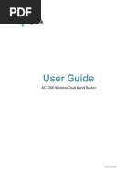 User Guide: AC1200 Wireless Dual Band Router