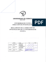 REGLAMENTO DIRECTOR DE INVESTIGACION