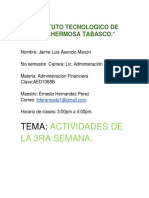 Administracion Financiera 1 Tarea 3 Jaime Luis Asencio Marcin