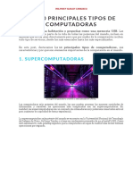 Los 10 Principales Tipos de Computadoras