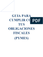 Guia para Cumplir Con Tus Obligaciones Fiscales