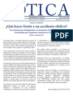 Emponzonamiento Ofidico PDF