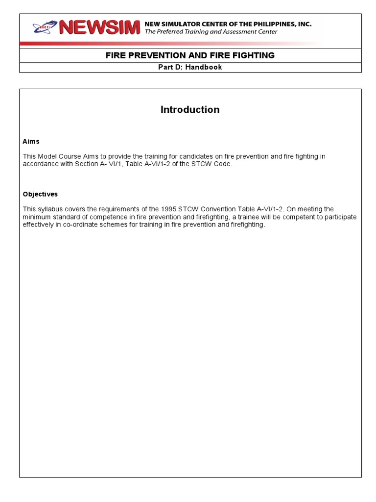 Handbook For Fire Prevention and Firefighting PDF Fires Heat Transfer