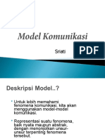 Materi kuliah 4. Model Komunikasi(Sriati)