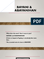 Chapter 3 - Bayani & Kabayanihan