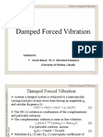 Lecture 7,8 Forced Damped Vib PDF