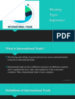 International Trade