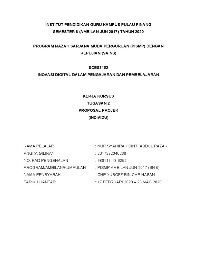Proposal Digital | PDF