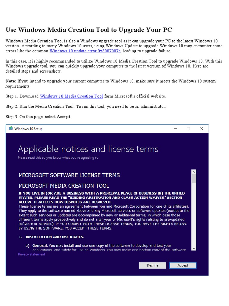 Upgrade to Windows 10 Easily | PDF | Windows 10 | Microsoft Windows